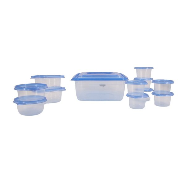 Celebrate It Tupperware (Blue) Food Storage 12 Sets - Picture 1 of 4